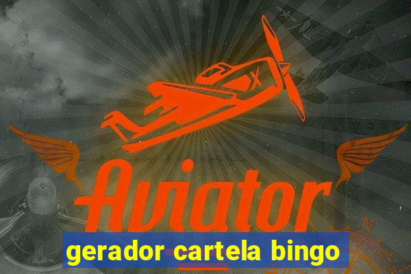 gerador cartela bingo